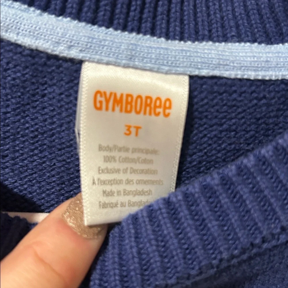 Gymboree navy knit